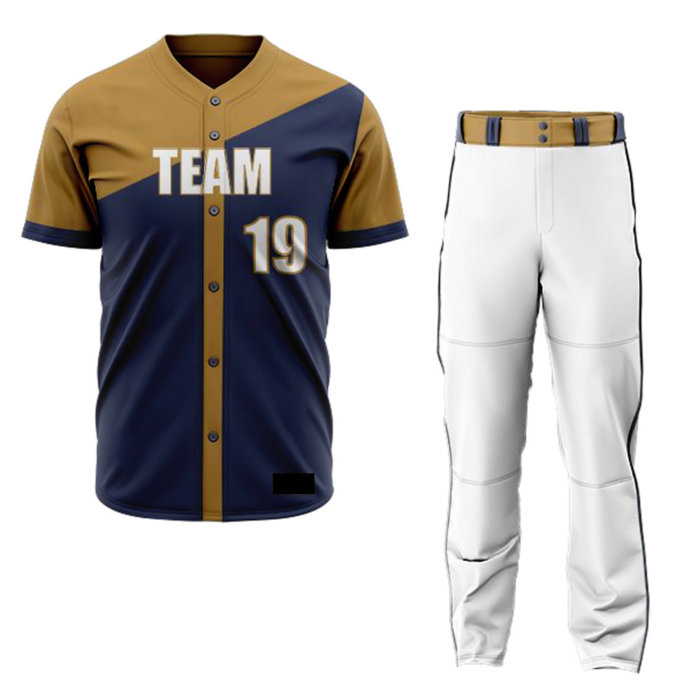 Printed wholesale oversized personalized baseball jersey for summer