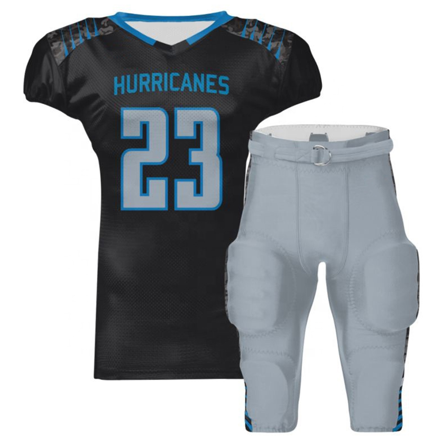 Sublimation custom american football jersey