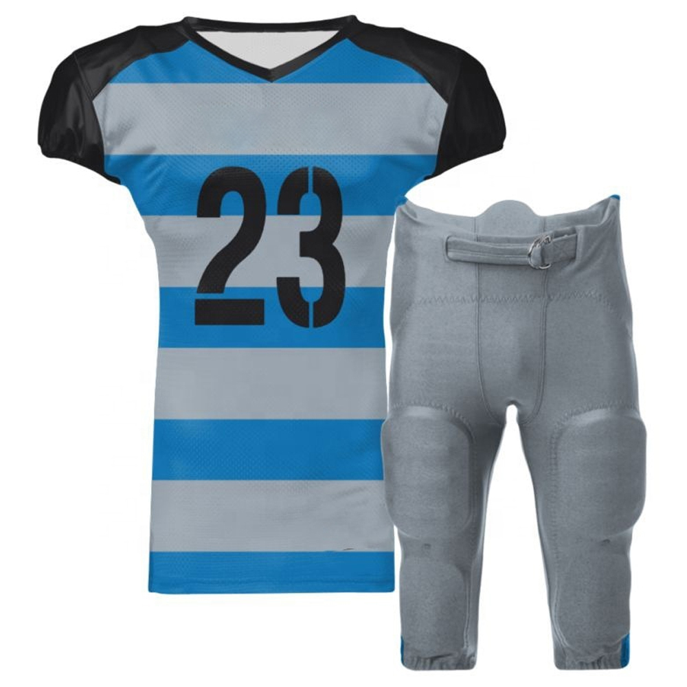 Youth custom American football uniforms